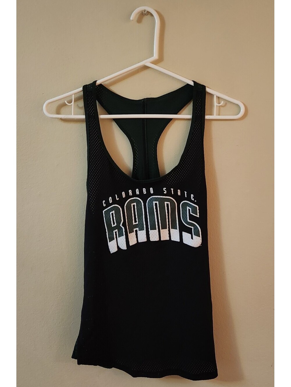 Under Armour Colorado State Rams Practice Jersey Tank Top CSU Green Size Small